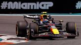 Checo Pérez finaliza sexto durante la única práctica de Miami; Verstappen dominó otra vez