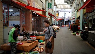 South Korea inflation ticks up in July after three months of weakening