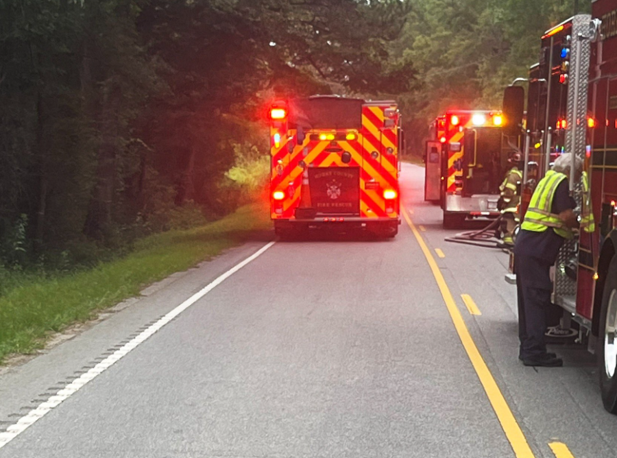 1 hurt in crash near North Carolina state line, Horry County Fire Rescue says