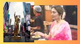 Top viral videos today: Nita Ambani explores Varanasi before Anant-Radhika wedding, Virat Kohli’s statue in NYC and more