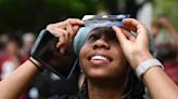 Clouds and light rain complicate eclipse viewing in Tuscaloosa