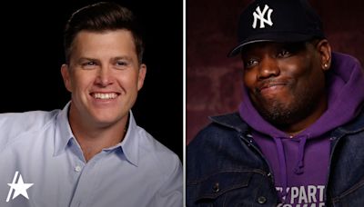 Colin Jost & Michael Che Roast Each Other In Hilarious Interview Ahead Of Comedy Special | Access