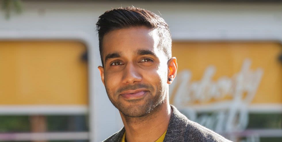 Hollyoaks' Rishi Nair celebrates engagement with former co-stars