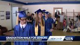 Graduation walk for seniors at Western Pennsylvania School for the Deaf