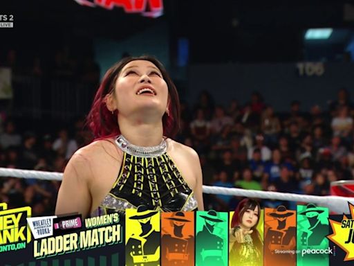 IYO SKY Qualifies For Money In The Bank Match On 6/17 WWE RAW