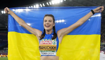Olympics on her mind, Ukraine in her heart, world-record high jumper goes for a gold medal in Paris