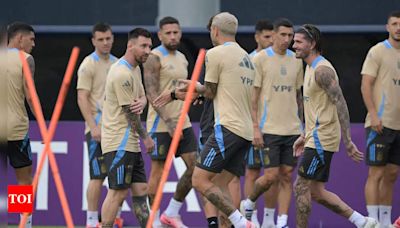 Argentina seek 'triple crown' but Colombia aim for upset in Copa America final | Football News - Times of India