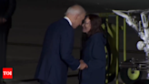 US President Joe Biden and Kamala Harris welcome freed Americans after major prisoner swap with Russia - Times of India