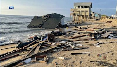 North Carolina home collapses on the Outer Banks, sixth house to collapse in last four years
