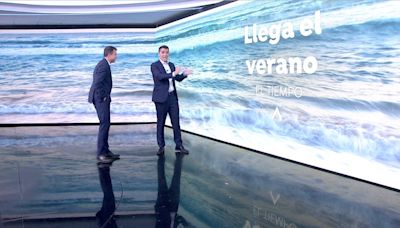 César Gonzalo anuncia que llega el verano, después de las tormentas de este lunes