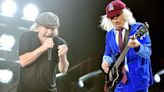 AC/DC review – Angus Young and Brian Johnsons's eardrum-bursting rockathon