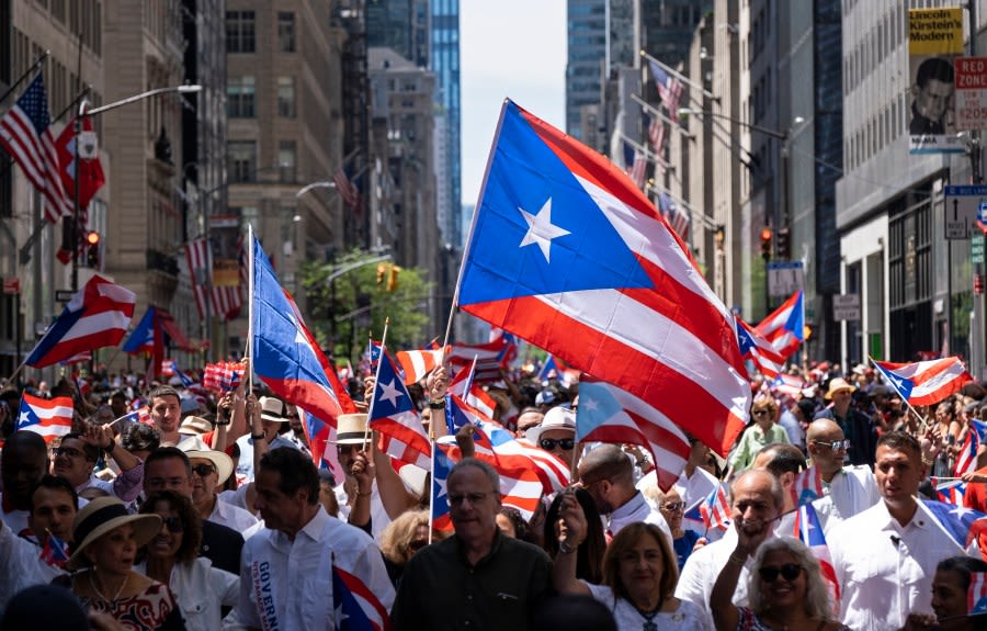 Manhattan street closures for the National Puerto Rican Day Parade