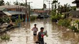 Swathes of land swamped in Philippines after typhoon