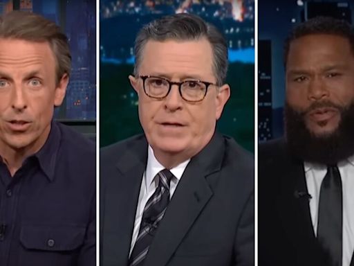 A Somber Late Night Reacts to Trump Assassination Attempt