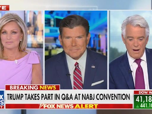 Fox News’ Bret Baier attacks the “tone” of questioning from NABJ journalists interviewing Donald Trump