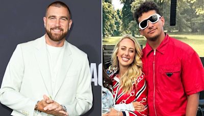 Travis Kelce Cheekily Praises Patrick Mahomes’ Designer Date-Night Outfit: ‘Patty Prada’