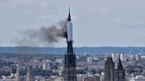 Fire breaks out in spire of French cathedral