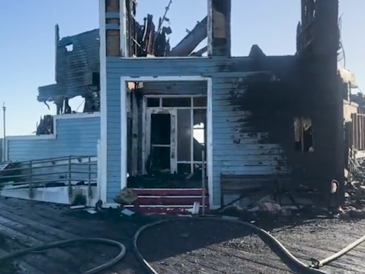 Photos: Area around Oceanside Pier reopens following fire