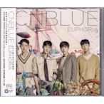 【全新未拆，殼裂】CNBLUE：日本出道五周年紀念專輯 EUPHORIA《台壓初回限定B盤CD+DVD》內附中文歌詞