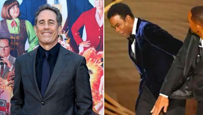 Chris Rock Turned Down Opportunity to Reenact Will Smith Slap in 'Unfrosted' Because He Was Too 'Shook,' Jerry Seinfeld Reveals