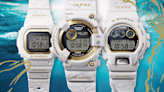 These new Casio G-Shock watches are inspired by golden summer sun, and decorated with whales and dolphins