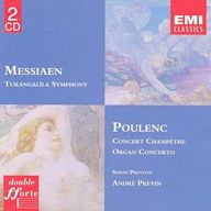 Olivier Messiaen: Turangalîla Symphony; Poulenc: Concert Champêtre; Concerto in G