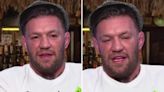 ‘This is legitimately sad’, say fans as Conor McGregor twitches during interview