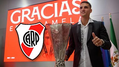 La emotiva despedida de Erik Lamela del Sevilla: qué dijo sobre un posible regreso a River en este mercado de pases