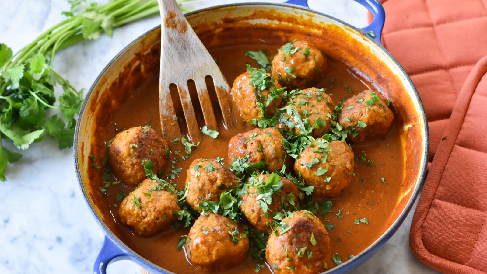 Ginger Turkey Meatballs In Coconut Curry Broth Recipe