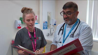 The Sunderland-born medical graduate on 'relating' to her patients | ITV News