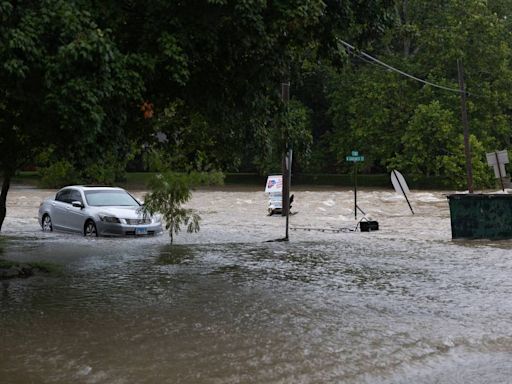 At least 30 roadways closed by flooding, including major commuter route in Belleville