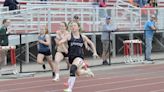 District Track: Athens' Burgess takes first in girls' 100 dash semifinals; Sayre's Quiros, Shikanga advance to Saturday