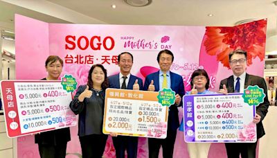 【母親節百貨優惠回饋懶人包】新光三越、環球、SOGO、三井 OUTLET 等 8 家百貨公司活動一次看 | 蕃新聞