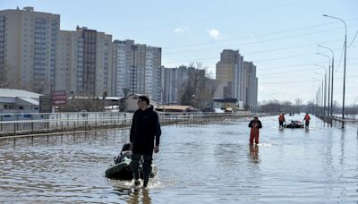 Al menos cinco muertos durante las inundaciones en la región rusa de Oremburgo