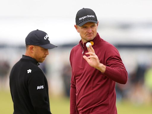 The Open 2024 LIVE: Golf leaderboard and scores as Justin Rose shares lead and Shane Lowry on the charge
