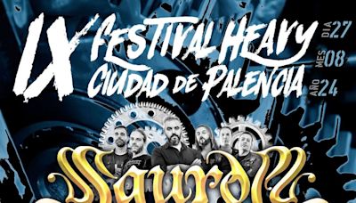 Saurom, Dünedain y Neftis, en el IX Festival Heavy Ciudad de Palencia que tendrá lugar el 27 de agosto