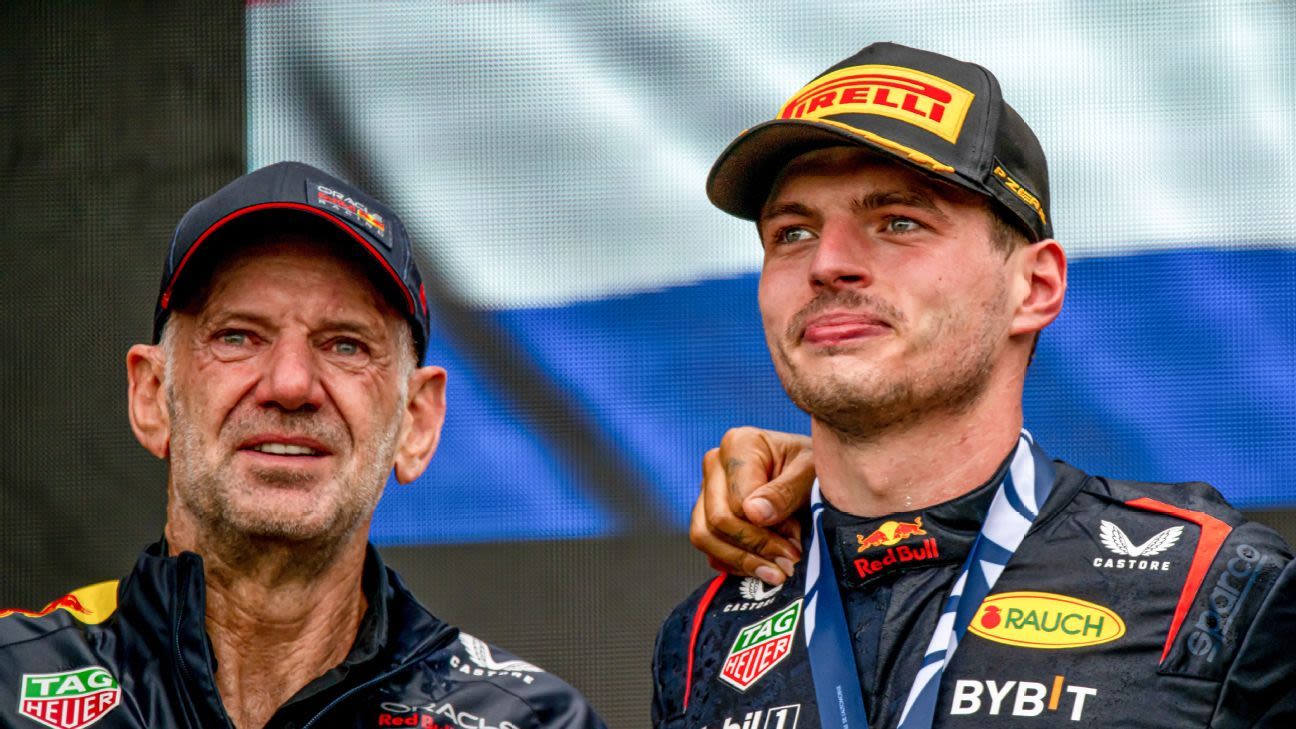 Verstappen: Red Bull form, Newey exit not linked