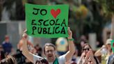 La huelga educativa valenciana saca a la calle a miles de personas en defensa de la escuela pública