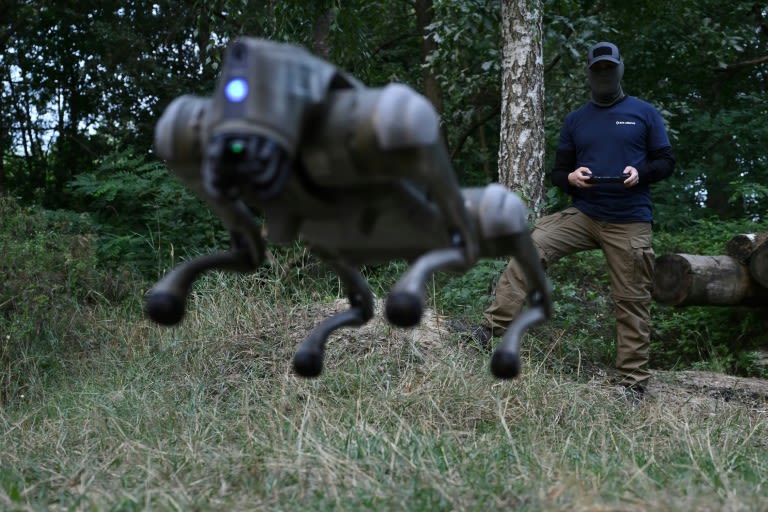 Ukraine to unleash robot dogs on its front lines