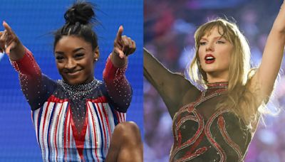 Simone Biles Nails Practice Routine Set to Taylor Swift Hit Song Hours Before 2024 Olympics Begin