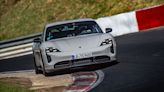 Porsche Taycan sets electric production car record at Nurburgring race circuit