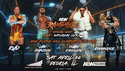 Rob Van Dam Match Announced For 4/20 AEW Rampage, Updated Card