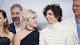 Florence Pugh and Timothee Chalamet join co-stars in Dune: Part Two photocall