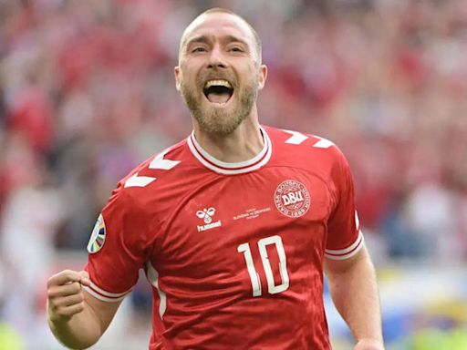 Christian Eriksen on target but Danes held 1-1 by Slovenia in Euro 2024 | Football News - Times of India