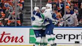 Boeser, Lindholm score twice, Canucks hold off Oilers for 4-3 win in Game 3