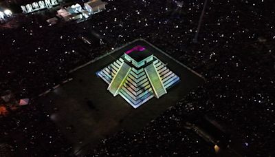 El mapping "Memoria Luminosa II" en el Zócalo atrae a 980 mil asistentes en 10 días de espectáculo: Secretaría de Cultura