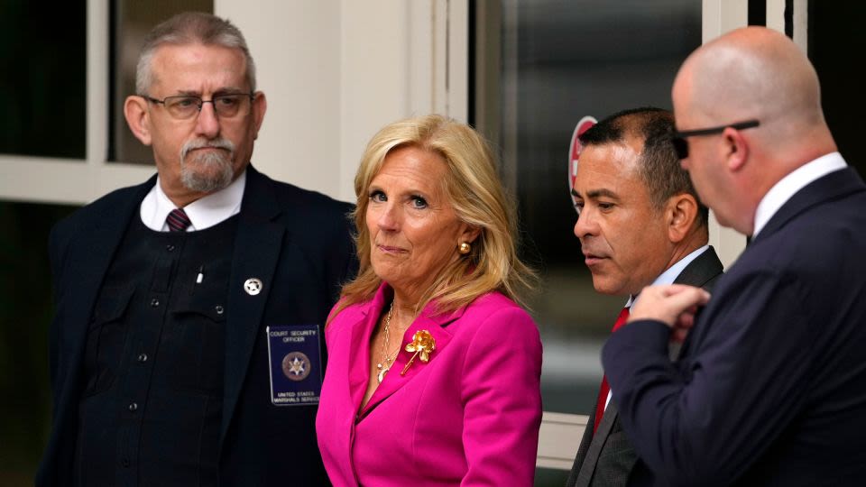 Jill Biden, a fixture at Hunter Biden’s trial, juggles role as first lady and mom