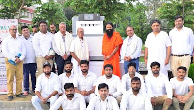 Patanjali's State-Of-The-Art Soil Testing Machine 'Dharti Ka Doctor' Certified By ICAR