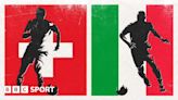 Switzerland v Italy player rater