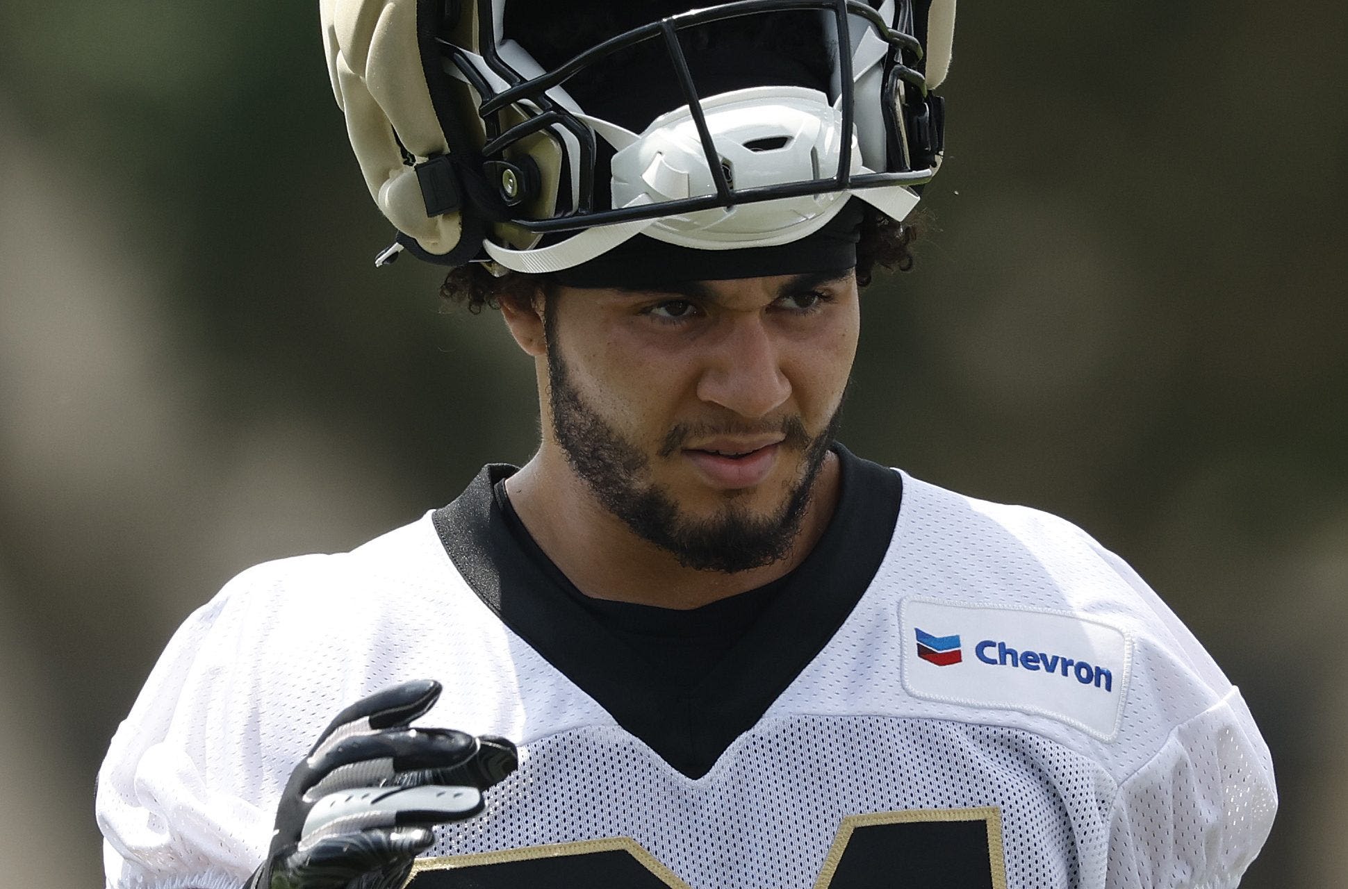 Undrafted rookie Mason Tipton emerging in Saints wide receiver corps